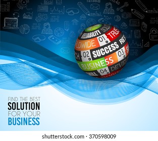 Brochure template, Flyer Design and Depliant Cover for business presentation and magazine covers.