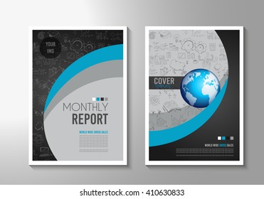 Brochure template, Flyer Design or Depliant Cover for business presentation and magazine covers, annual reports and marketing generic purposes.