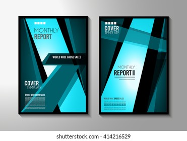 Brochure template, Flyer Design or Depliant Cover for business presentation and magazine covers, annual reports and marketing generic purposes.