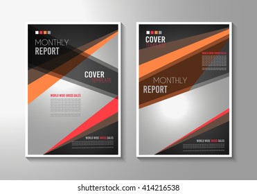 Brochure template, Flyer Design or Depliant Cover for business presentation and magazine covers, annual reports and marketing generic purposes.