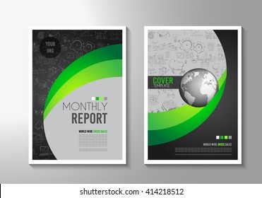 Brochure template, Flyer Design or Depliant Cover for business presentation and magazine covers, annual reports and marketing generic purposes.