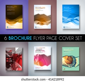 Brochure template, Flyer Design or Depliant Cover for business presentation and magazine covers, annual reports and marketing generic purposes.