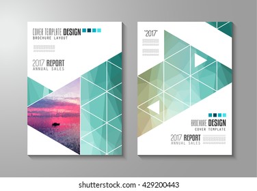 Brochure template, Flyer Design or Depliant Cover for business presentation and magazine covers, annual reports and marketing generic purposes.