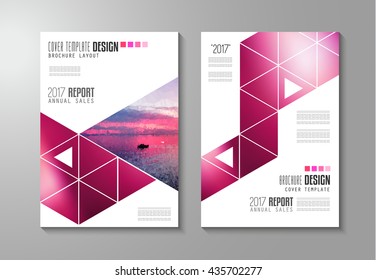 Brochure template, Flyer Design or Depliant Cover for business presentation and magazine covers, annual reports and marketing generic purposes.