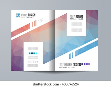 Brochure template, Flyer Design or Depliant Cover for business presentation and magazine covers, annual reports and marketing generic purposes.