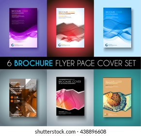 Brochure template, Flyer Design or Depliant Cover for business presentation and magazine covers, annual reports and marketing generic purposes.