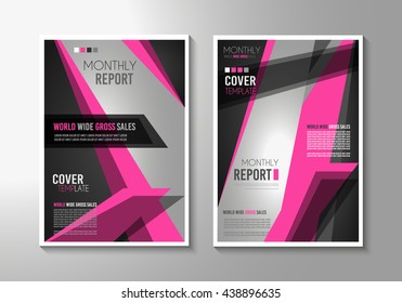 Brochure template, Flyer Design or Depliant Cover for business presentation and magazine covers, annual reports and marketing generic purposes.