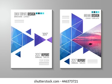 Brochure template, Flyer Design or Depliant Cover for business presentation and magazine covers, annual reports and marketing generic purposes.