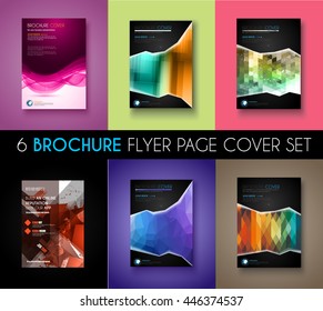 Brochure template, Flyer Design or Depliant Cover for business presentation and magazine covers, annual reports and marketing generic purposes.