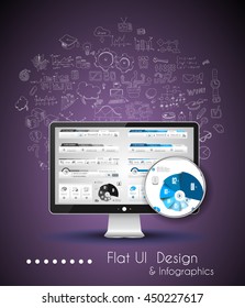 Brochure template, Flyer Design or Depliant Cover for business presentation and magazine covers, annual reports and marketing generic purposes.