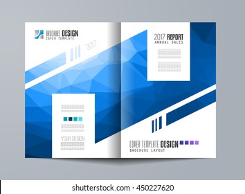 Brochure template, Flyer Design or Depliant Cover for business presentation and magazine covers, annual reports and marketing generic purposes.