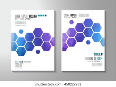 Plantilla de folleto, Diseño de volante o Portada de despliegue para presentaciones de negocios y portadas de revistas, informes anuales y propósitos genéricos de marketing.