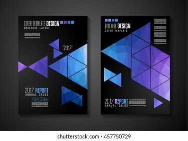 Brochure template, Flyer Design or Depliant Cover for business presentation and magazine covers, annual reports and marketing generic purposes.