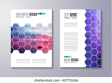 Broschüre, Flyer Design oder Depliant Cover für Geschäftspräsentationen und Zeitschriftenhüllen, Geschäftsberichte und Marketing-generische Zwecke.
