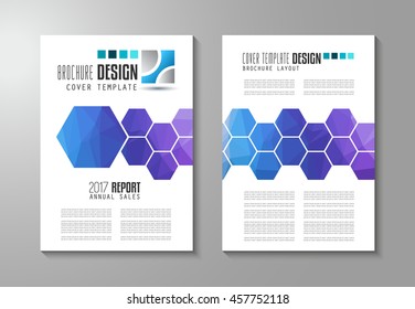 Brochure template, Flyer Design or Depliant Cover for business presentation and magazine covers, annual reports and marketing generic purposes.