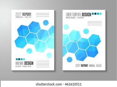 Brochure template, Flyer Design or Depliant Cover for business presentation and magazine covers, annual reports and marketing generic purposes.