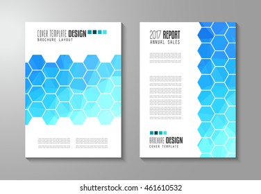 Plantilla de folleto, Diseño de volante o Portada de despliegue para presentaciones de negocios y portadas de revistas, informes anuales y propósitos genéricos de marketing.