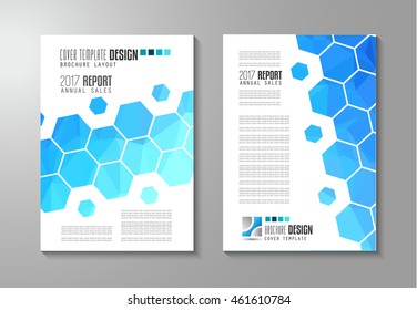 Brochure template, Flyer Design or Depliant Cover for business presentation and magazine covers, annual reports and marketing generic purposes.