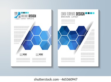 Brochure template, Flyer Design or Depliant Cover for business presentation and magazine covers, annual reports and marketing generic purposes.