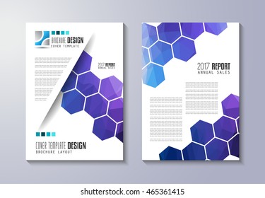 Brochure template, Flyer Design or Depliant Cover for business presentation and magazine covers, annual reports and marketing generic purposes.