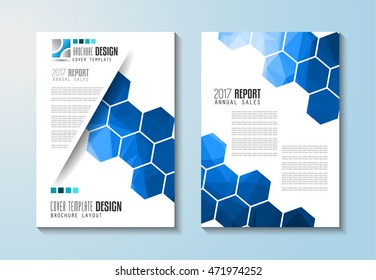 Brochure template, Flyer Design or Depliant Cover for business presentation and magazine covers, annual reports and marketing generic purposes.
