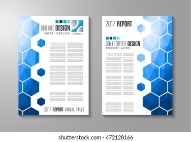 Brochure template, Flyer Design or Depliant Cover for business presentation and magazine covers, annual reports and marketing generic purposes.