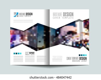 Broschüre, Flyer Design oder Tiefenabdeckung für Geschäftszwecke. Elegantes Layout mit Platz für Text und Bilder.