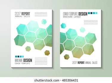 Brochure template, Flyer Design or Depliant Cover for business purposes. Elegant layout with space for text and images.