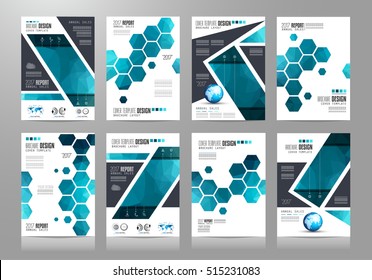 Brochure template, Flyer Design or Depliant Cover for business presentation and magazine covers, annual reports and marketing generic purposes.