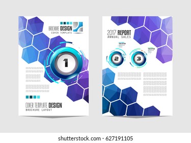 Brochure template, Flyer Design or Depliant Cover for business presentation and magazine covers, annual reports and marketing generic purposes.