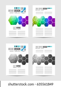 Brochure template, Flyer Design or Depliant Cover for business presentation and magazine covers, annual reports and marketing generic purposes.