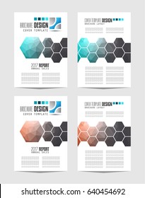 Brochure template, Flyer Design or Depliant Cover for business presentation and magazine covers, annual reports and marketing generic purposes.