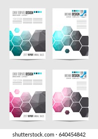 Brochure template, Flyer Design or Depliant Cover for business presentation and magazine covers, annual reports and marketing generic purposes.