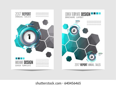 Brochure template, Flyer Design or Depliant Cover for business presentation and magazine covers, annual reports and marketing generic purposes.