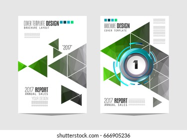 Brochure template, Flyer Design or Depliant Cover for business presentation and magazine covers, annual reports and marketing generic purposes.