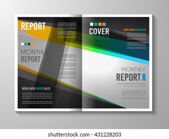 Brochure template, Flyer Design or Leaflet Cover for business presentation and magazine covers, annual reports and marketing generic purposes.