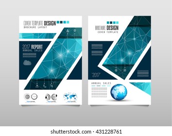 Brochure template, Flyer Design or Leaflet Cover for business presentation and magazine covers, annual reports and marketing generic purposes.