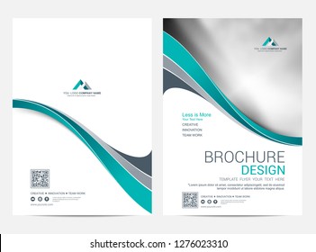 Brochure Template Flyer Design Vector Background Stock Vector (Royalty ...