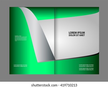 Brochure template folder leaflet
