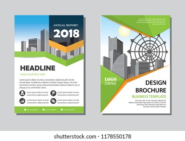 Brochure template layout, cover design annual report, magazine, flyer or booklet in A4 with blue geometric shapes on polygonal background