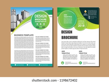 Brochure template layout, cover design annual report, magazine, flyer or booklet in A4 with blue geometric shapes on polygonal background