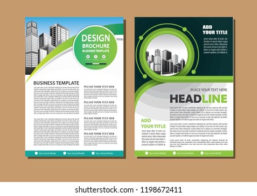 Brochure template layout, cover design annual report, magazine, flyer or booklet in A4 with blue geometric shapes on polygonal background