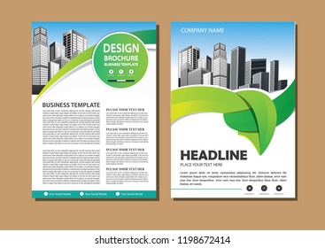 Gestaltung der Broschüren, Bericht über die Gestaltung der Cover-Design-Inhalte, Zeitschrift, Flyer oder Broschüre in A4 mit blauen geometrischen Formen auf mehrfarbigem Hintergrund