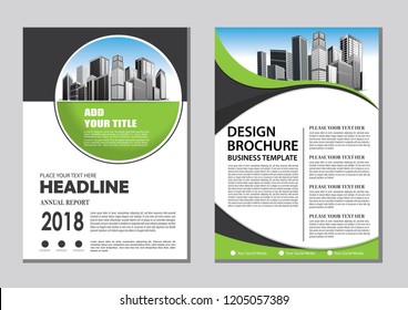 Brochure template layout, cover design annual report, magazine, flyer or booklet in A4 with blue geometric shapes on polygonal background