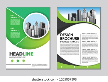 Brochure template layout, cover design annual report, magazine, flyer or booklet in A4 with blue geometric shapes on polygonal background