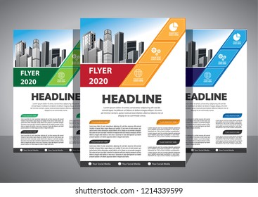 Brochure template layout, cover design annual report, magazine, flyer or booklet in A4 with blue geometric shapes on polygonal background