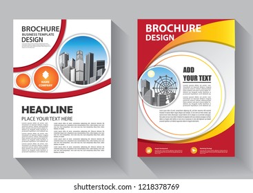 Brochure template layout, cover design annual report, magazine, flyer or booklet in A4 with blue geometric shapes on polygonal background