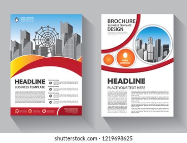 Brochure template layout, cover design annual report, magazine, flyer or booklet in A4 with blue geometric shapes on polygonal background