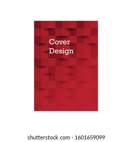 Brochure template layout, cover design annual report, magazine, flyer or booklet in A4 with abstract background. Vector Illustration.
