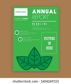 Brochure template layout, cover design annual report, magazine, flyer